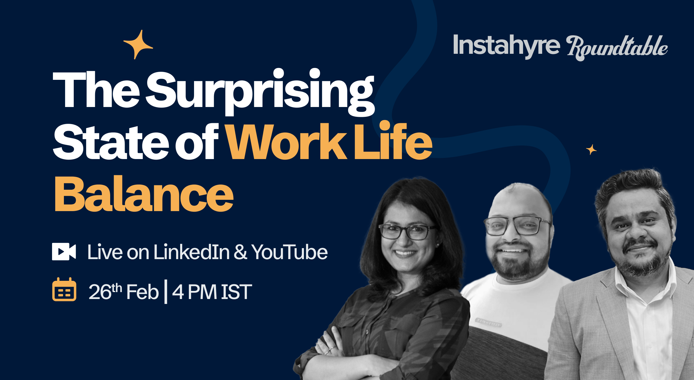 The state of work-life balance discussed at the Instahyre Roundtable with leaders from Cloudflare and Schneider Electric